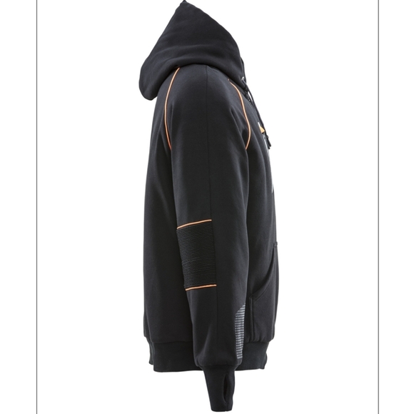RefrigiWear Black Insulated Pullover Hoodie Size S - Picture 5 of 10
